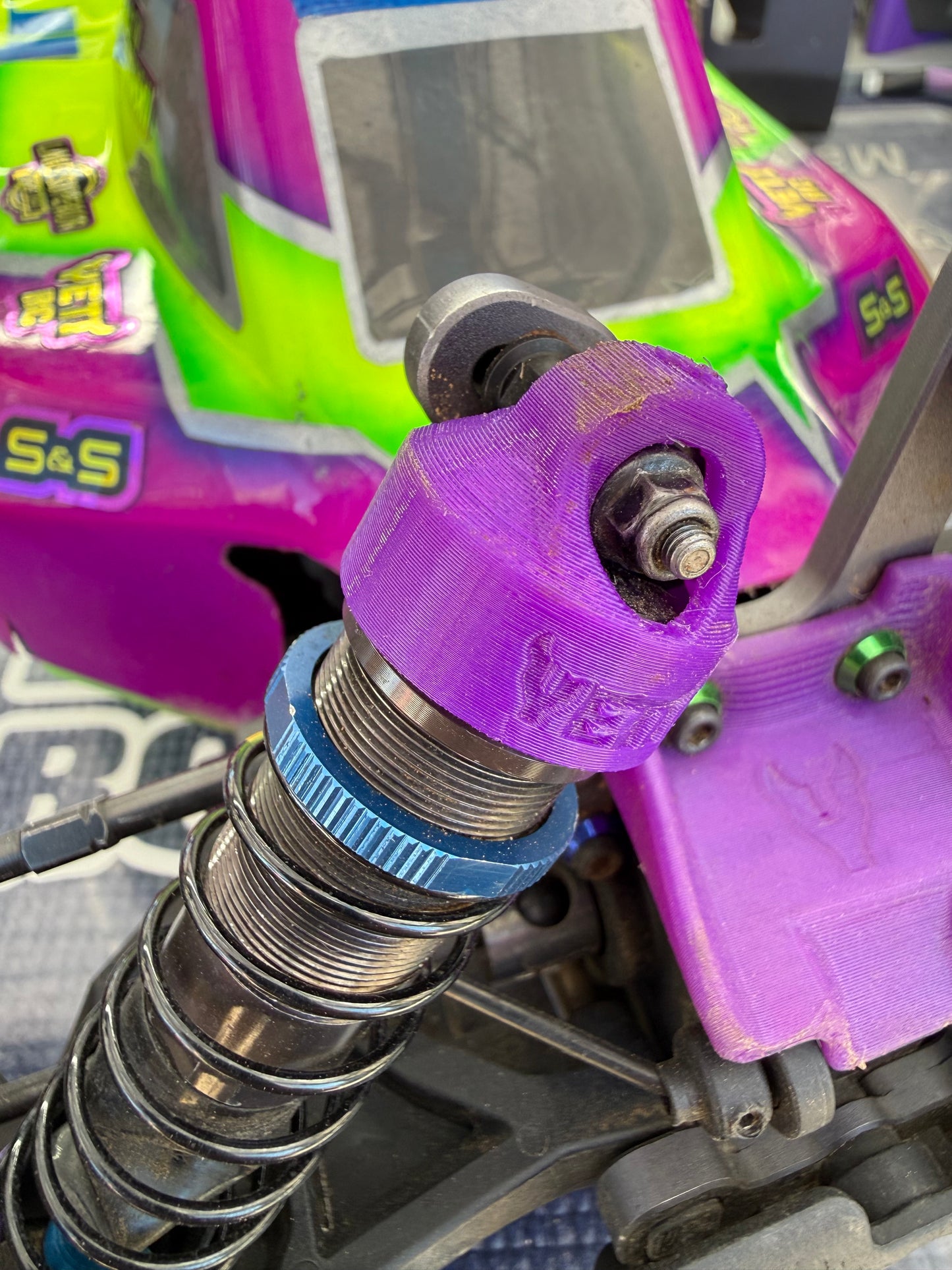 Yeti RC 1/8 Shock Cap Protectors