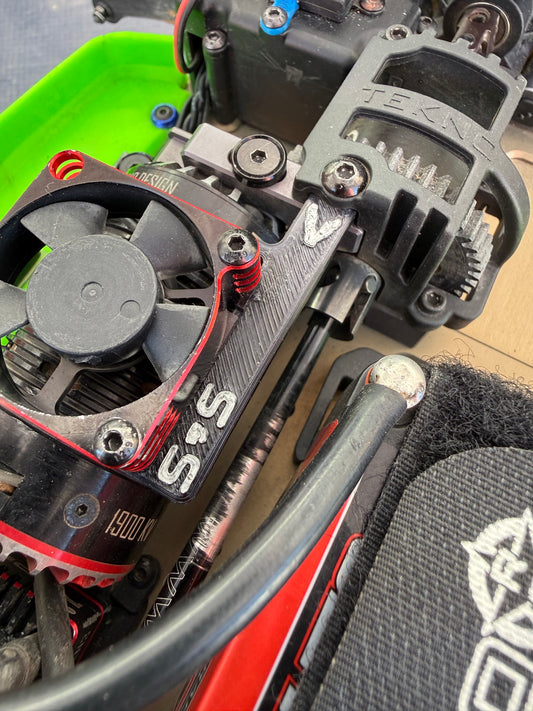 S&S Tekno Motor Cooling Fan Mount