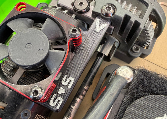 S&S x Yeti RC Tekno Motor Cooling Fan Mount
