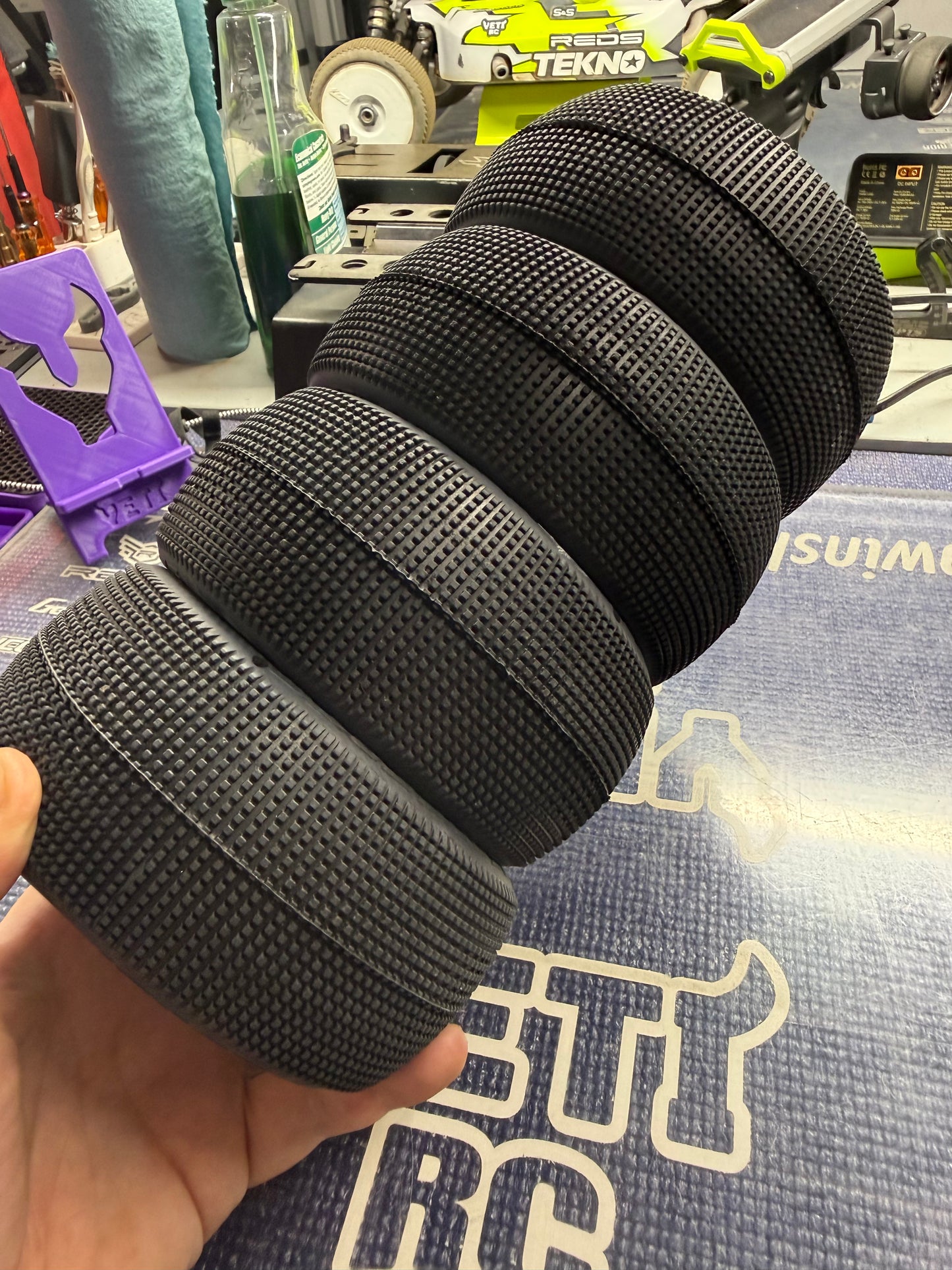 Yeti RC 1/8 Scale Truggy Tire Organizers