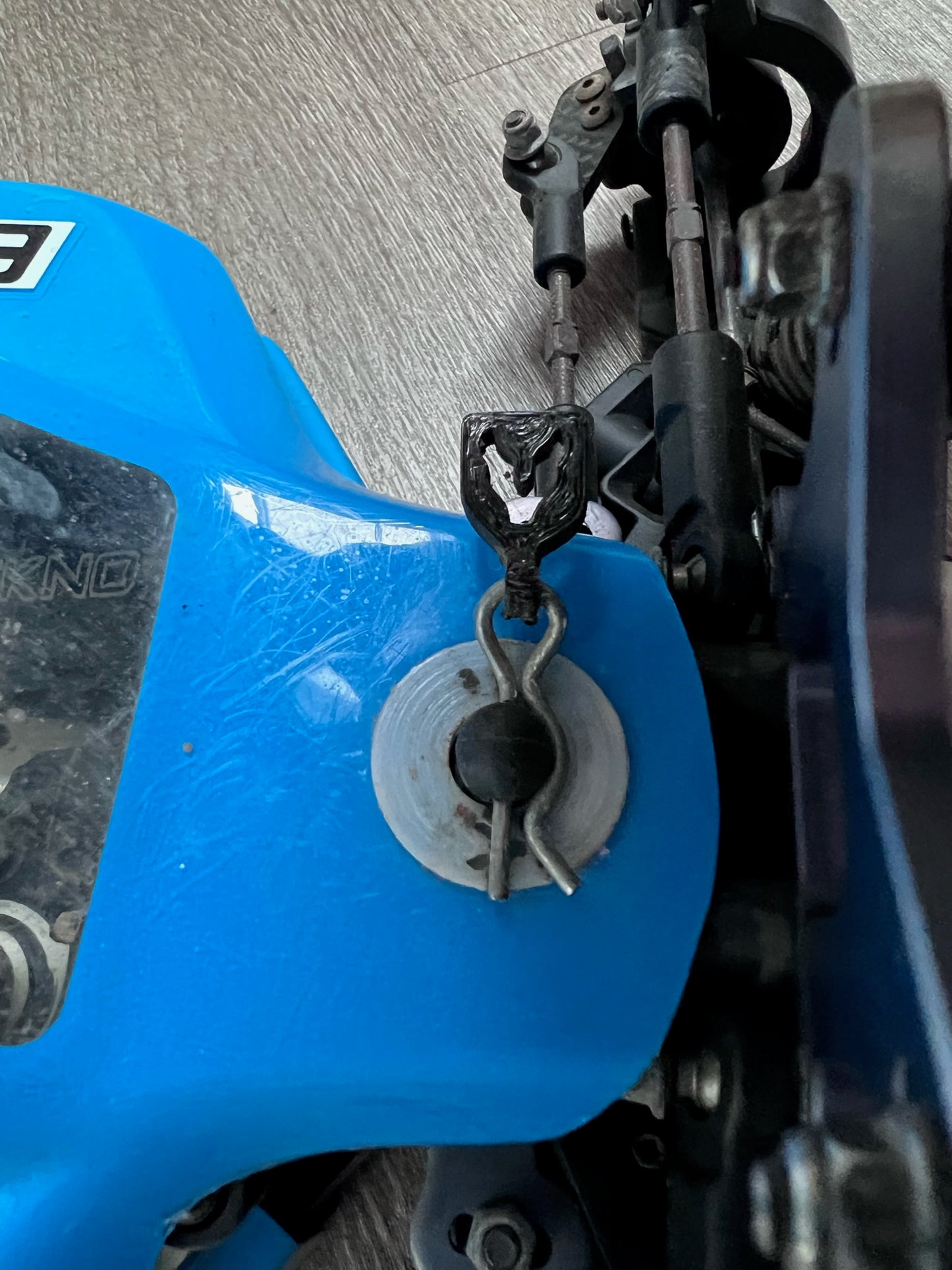 Yeti RC Body Washers Stick-On