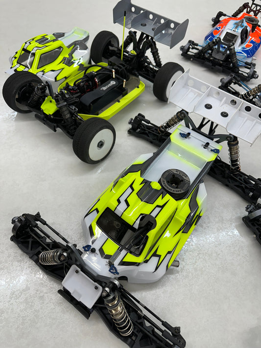 Yeti RC Tekno ET/NT48 Truggy Front Wings (Pair)