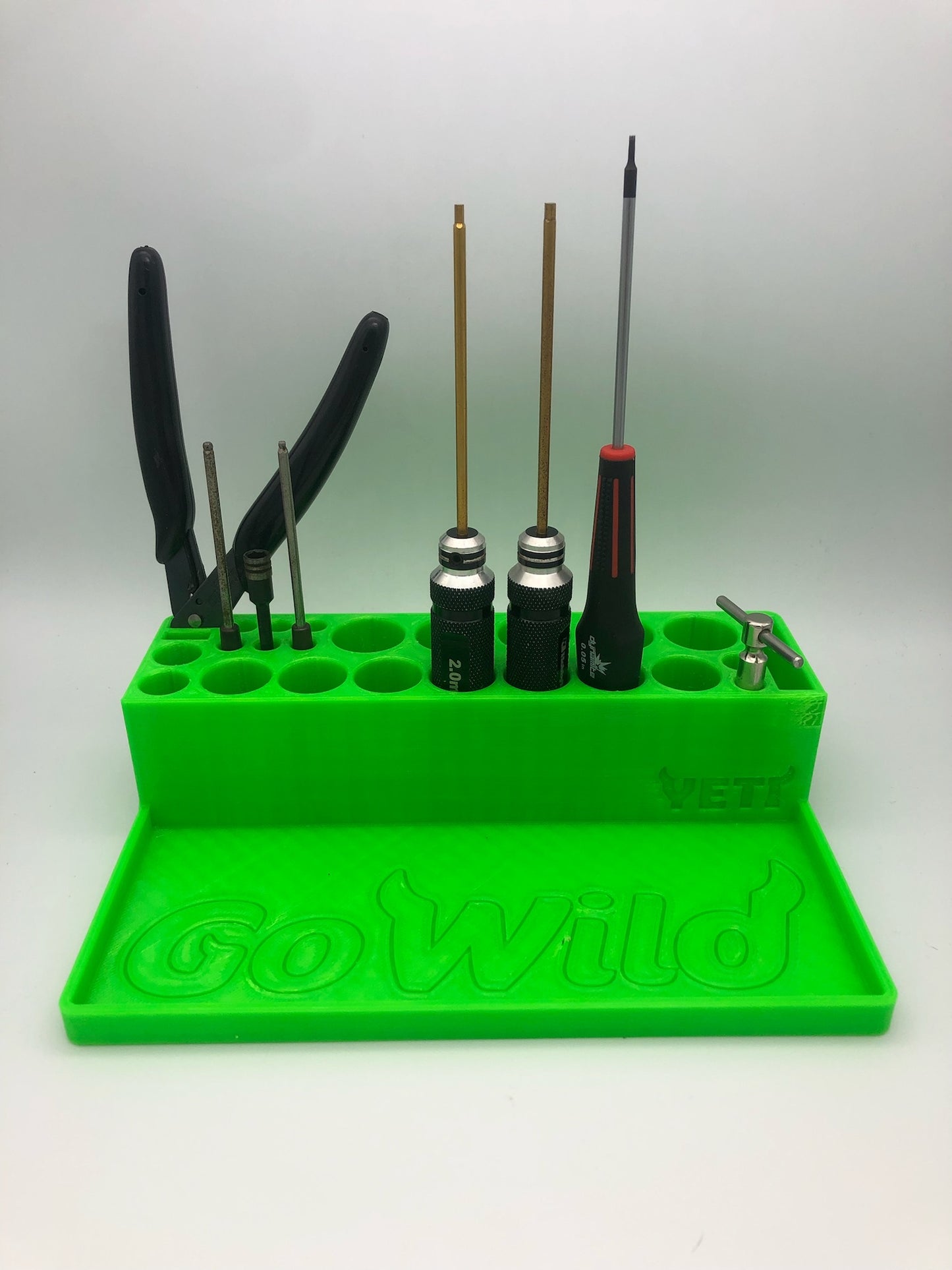 Yeti RC Large Tool Organizer with Parts Tray