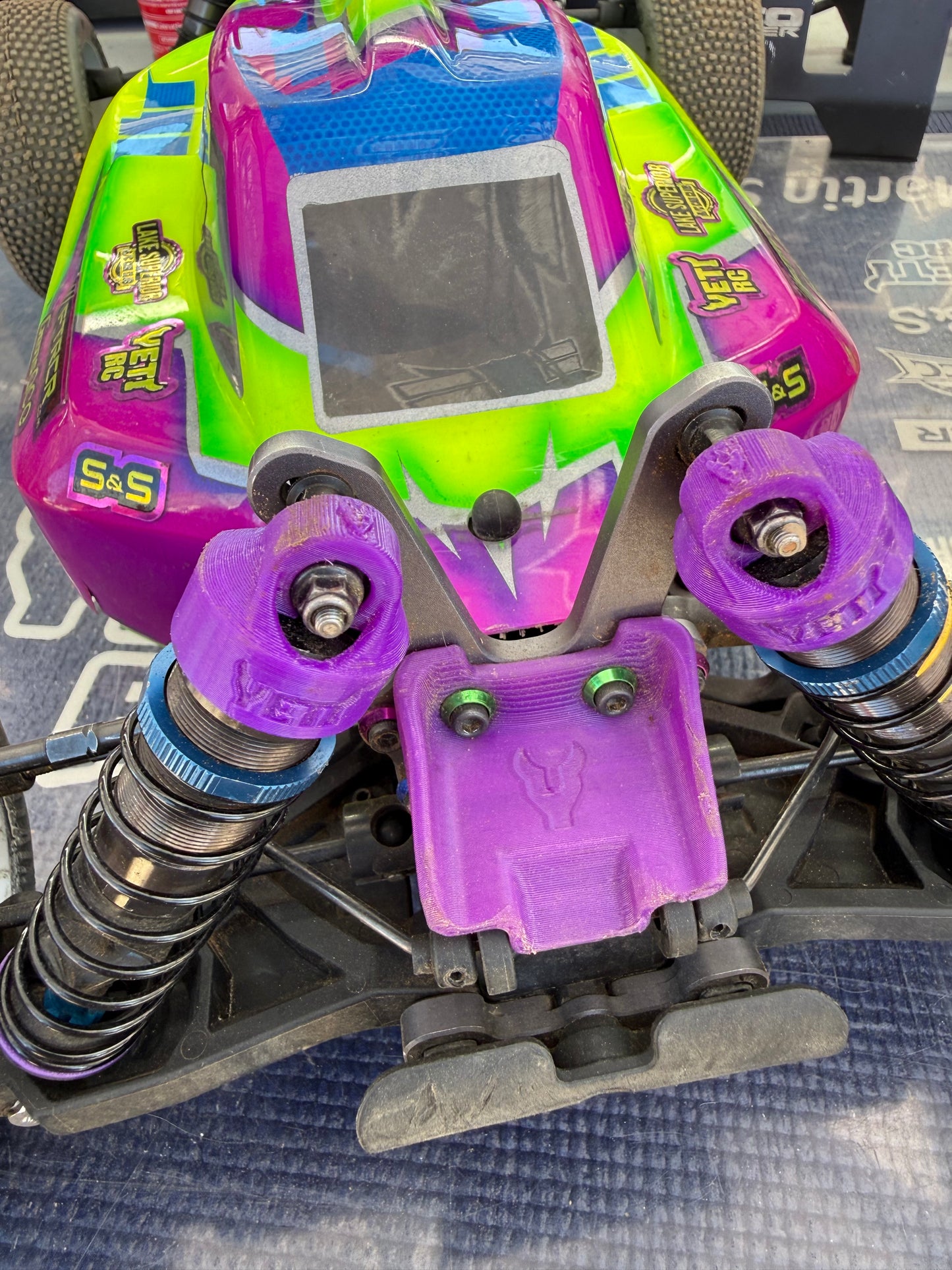 Yeti RC 1/8 Shock Cap Protectors