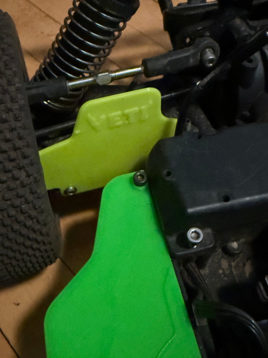 Yeti RC Tekno SCT410 Short Course Truck Mud Flaps