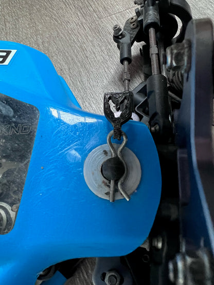 Yeti RC Body Washers Stick-On