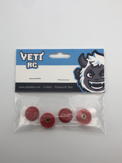 Yeti RC Body Mount Thumbscrew Caps - Pro-Line Compatible